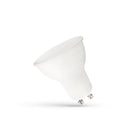 Spectrum LED GU10 230V 7.5W Bianco Caldo 3000K 710 lumen angolo fascio 120° non dimmerabile con copertura opalina