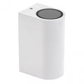 Applique da parete Spectrum LED GU10 Bianco IP54 Bidirezionale Esterno Interno 2x6W 250V 150x73x95mm