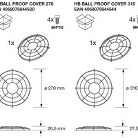 Spectrum LED Highbay Gen 5 Alluminio Nero 75W 4000K 13500 lumen 110D IP66 dimmerabile 1-10V