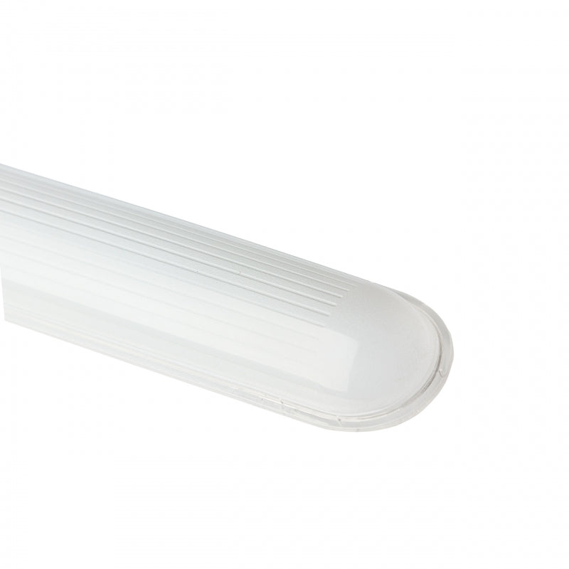 Spectrum LED LIMEA GIGANT Ermetico 1200mm 38W 6000K 230V IP65 IK10 Bianco Freddo Luce da Soffitto o Sospesa Grigio