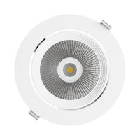 Faretto incassato Spectrum LED SILENA 2 40W 230V 4000K 5000 lumen CRI 80 50° Bianco IP20 alluminio