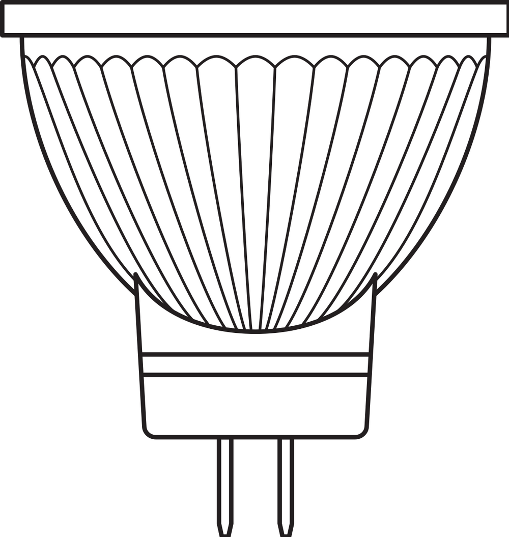 Faretto LED Riflettore Spectrum GU4 MR11 2.8W 2700K 184 lumen 36D Dimmerabile sostituisce 20W