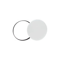 Plafoniera LED Spectrum a montaggio superficiale 18W 6000K 230V IP54 2050 lumen Bianco Nero tonda 250mm