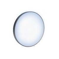 Plafoniera LED Spectrum a montaggio superficiale 18W 6000K 230V IP54 2050 lumen Bianco Nero tonda 250mm