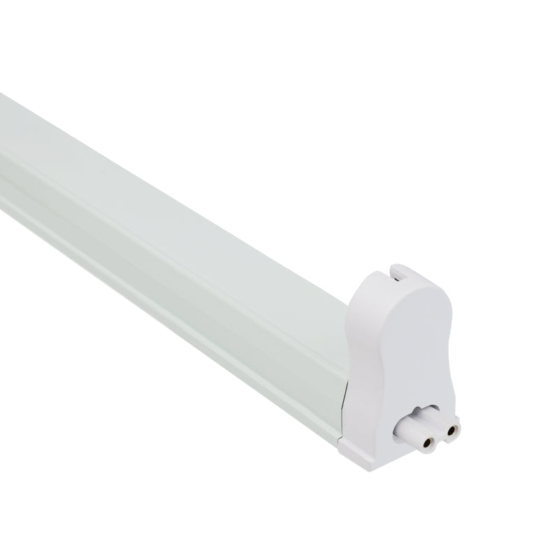 Apparecchio a tubo LED Spectrum 1500mm, 230V Alloggiamento bianco, IP20 montaggio a soffitto, attacco G13, acciaio e plastica resistenti