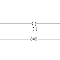 Spectrum LED Tube T5 Alta Efficienza 10W 4000K 1500 lumen 85cm Bianco Freddo sostituzione per 21W