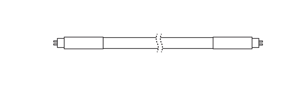 Spectrum LED Tube T5 Alta Efficienza 10W 4000K 1500 lumen 85cm Bianco Freddo sostituzione per 21W
