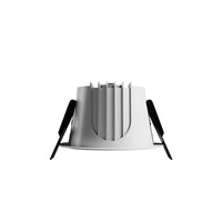 Spectrum ORBITO Faretto LED da incasso 10W 4000K 1200 lumen 230V IP44 CRI>90 UGR<19 Bianco Rotondo Riflettore Nero