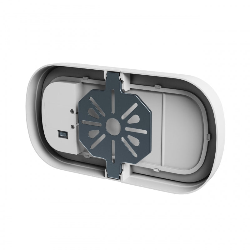 Spectrum PASTILO 15W lampada LED ovale da superficie, CCT 230V, 1800 lumen, fascio 120°, IP54 IK10, Bianco