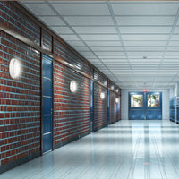 Lampada da soffitto LED Spectrum PASTILO 10W CCT 230V 120° 1200 lumen IP54 IK10 Bianca Rotonda 180x47mm