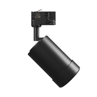 Spectrum PAVA BASIC Faretto LED su Binario 20W CCT 230V Trifase 20-45° Nero IP20 2225 lumen CRI 80