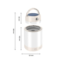 Spectrum SOLARA Campo lampada LED da campeggio 2W 3000K-6500K IP20 USB-C solare ricaricabile power bank