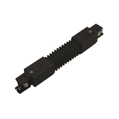 Spectrum SPS 2 flexible connector Black, 230V, IP20 aluminum housing for indoor ceiling track lighting