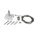 Spectrum SPS 2 suspend kit 3M White, ceiling mounted aluminum suspension accessory, IP20 indoor use