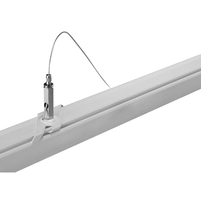 Spectrum SPS 2 kit sospensione 8M Bianco, accessorio fissaggio a soffitto in alluminio, IP20 uso interno