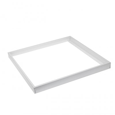 Telaio da incasso a superficie Spectrum per pannelli LED ALGINE LINE e ALGINE PREMIUM 600x600mm, Bianco