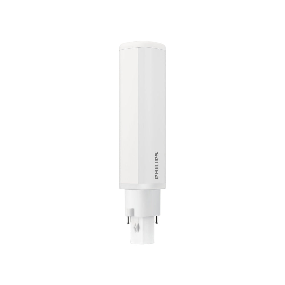 Lampada Philips CorePro LED PLC 6.9W 3000K G24d-2 con 700 lumen e fascio di 120°