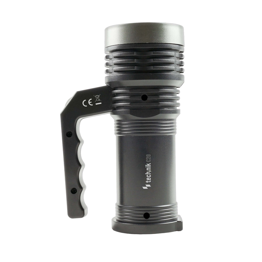 Faro portatile Technik C20 XPE+COB LED 300 lumen ricaricabile batteria 18650 USB IPX2 Bianco