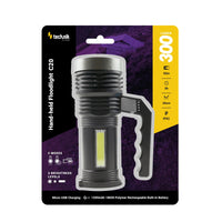 Faro portatile Technik C20 XPE+COB LED 300 lumen ricaricabile batteria 18650 USB IPX2 Bianco