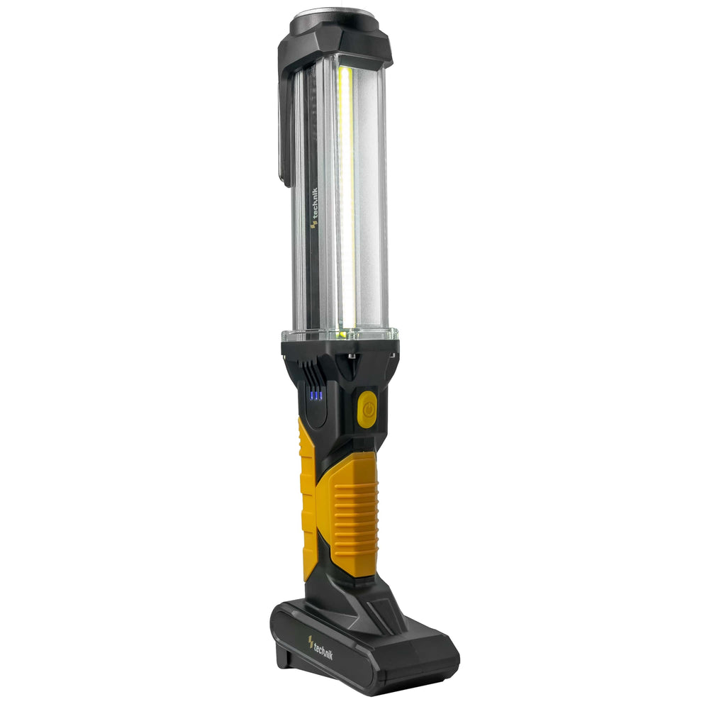 Torcia LED Technik W50 COB+XPG 1000 lumen Bianco IP55 con Batteria Ricaricabile USB Type-C e Powerbank