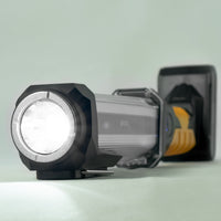 Torcia LED Technik W50 COB+XPG 1000 lumen Bianco IP55 con Batteria Ricaricabile USB Type-C e Powerbank