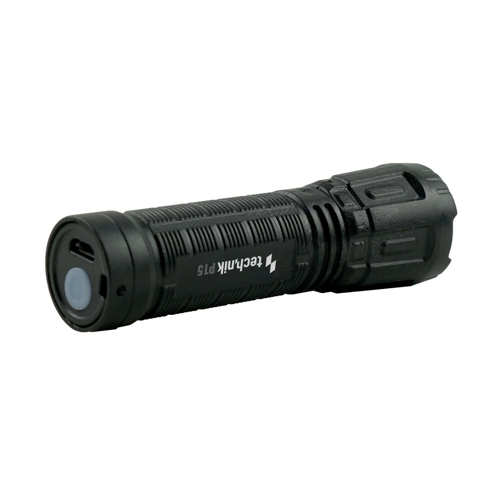 Torcia ricaricabile Technik P15 100 lumen XPE LED, IP44, 800mAh micro USB, 10h di autonomia, Bianco
