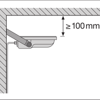 Ledvance LED Floodlight GEN 3 Black 10W 1521 lumens 3000K IP65 IK10 220-240V 120° Aluminium CE RoHS