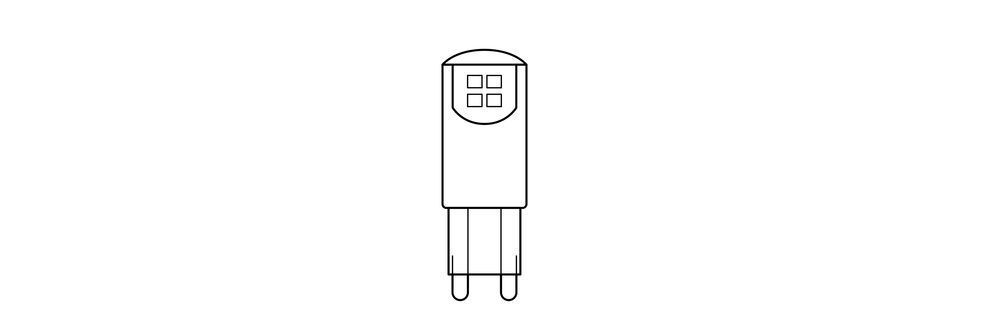 Ledvance LED Capsule G9 1.9W 3000K 1521 lumens 230V IP20 CRI 80 Flicker-Free CE RoHS for you