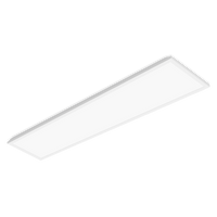 Pannello LED Tsong 33W 4000K 3630 lumen 120x30cm IP20 CRI 80 Alluminio Bianco per uffici e scuole