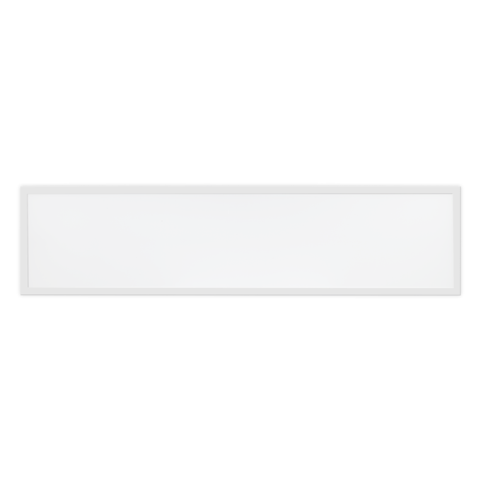 Pannello LED Tsong 33W 4000K 3630 lumen 120x30cm IP20 CRI 80 Alluminio Bianco per uffici e scuole