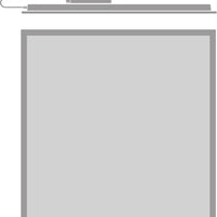 Pannello LED Tsong 60x60cm 33W 6500K IP20 110 lumen/W garanzia 5 anni CE RoHS