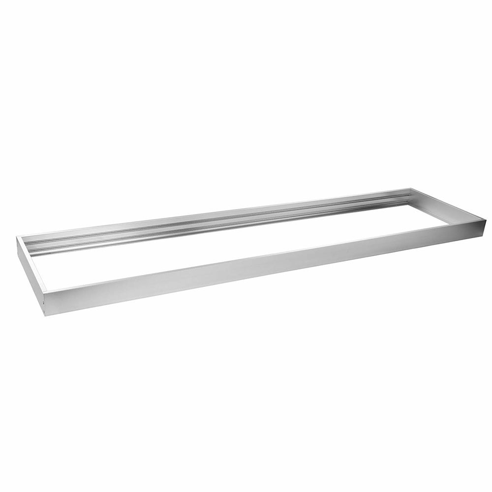 Cornice per pannello LED TSONG 120x30 cm Alluminio Argento, IP20, 220-240V AC, certificata CE RoHS