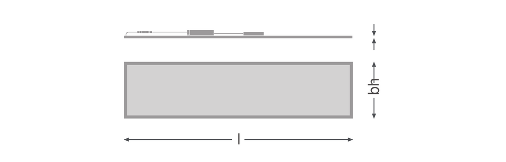 Ledvance LED Panel Comfort 33W 4320 lumens 3000K UGR&lt;19 IP20 230V Aluminium White 120x30cm CE RoHS