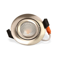 Tsong Faretto LED da incasso IP20 10.5W 3000K 220-240V senza sfarfallio CE RoHS foro 200mm dimensione esterna 83mm