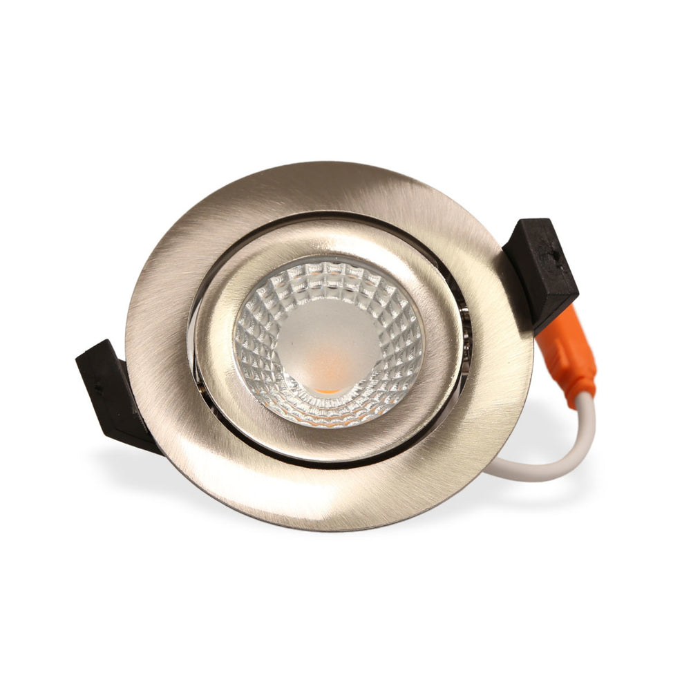 Tsong Faretto LED da incasso IP20 10.5W 3000K 220-240V senza sfarfallio CE RoHS foro 200mm dimensione esterna 83mm