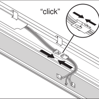 Value LED waterproof batten light 50W 4000K 6000 lumens 150cm IP65 cool white