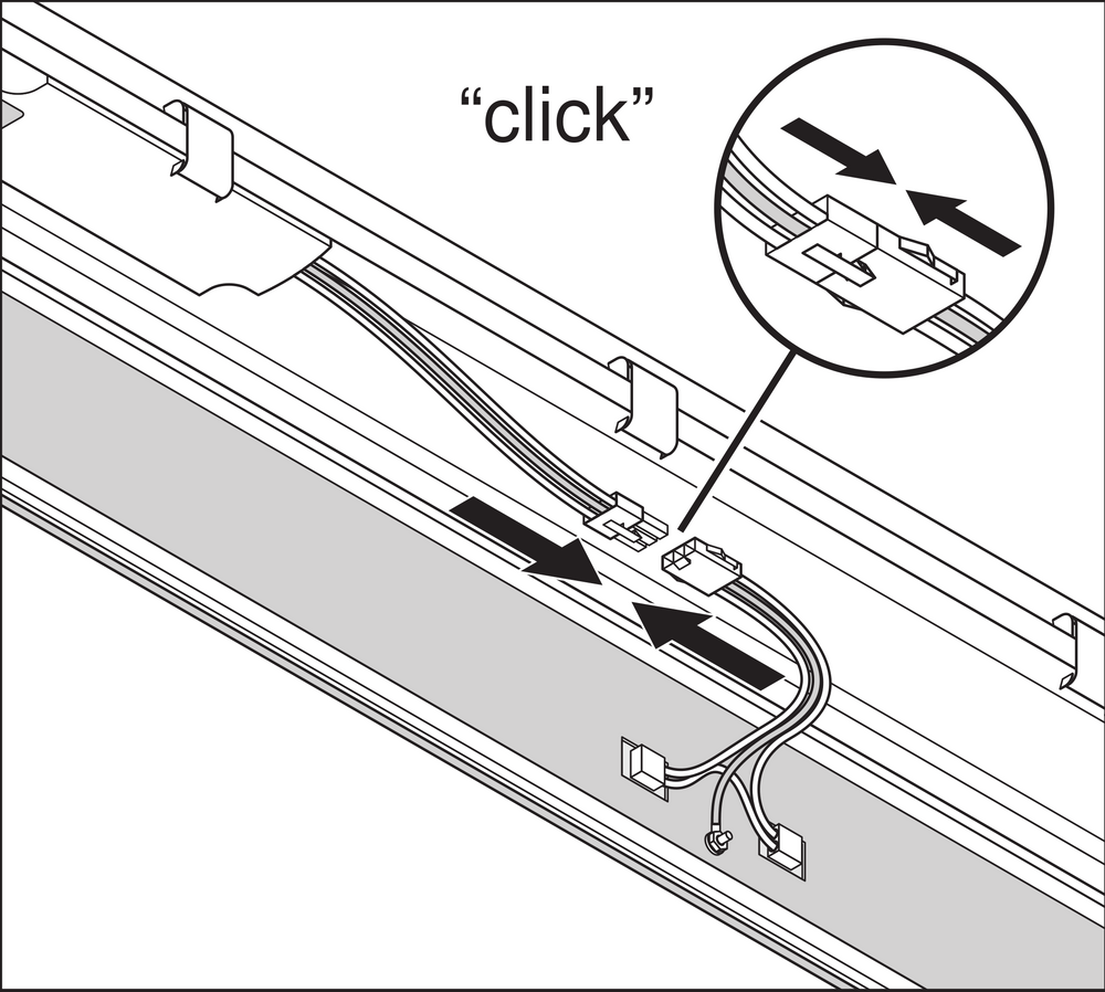 Value LED waterproof batten light 50W 4000K 6000 lumens 150cm IP65 cool white