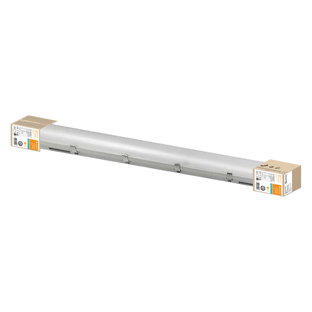 Value LED waterproof batten light 50W 4000K 6000 lumens 150cm IP65 cool white