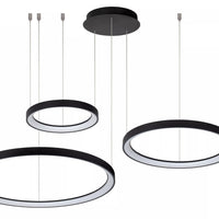 Lucide VIDAL lampada a sospensione LED 78 cm nero 120W 2700K dimmerabile