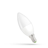 Spectrum LED candle lamp C37 E14 6W warm white 3000K 520 lumens IP20 ideal for ambient lighting