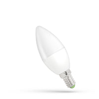 Spectrum LED candle lamp C37 E14 6W warm white 3000K 520 lumens IP20 ideal for ambient lighting