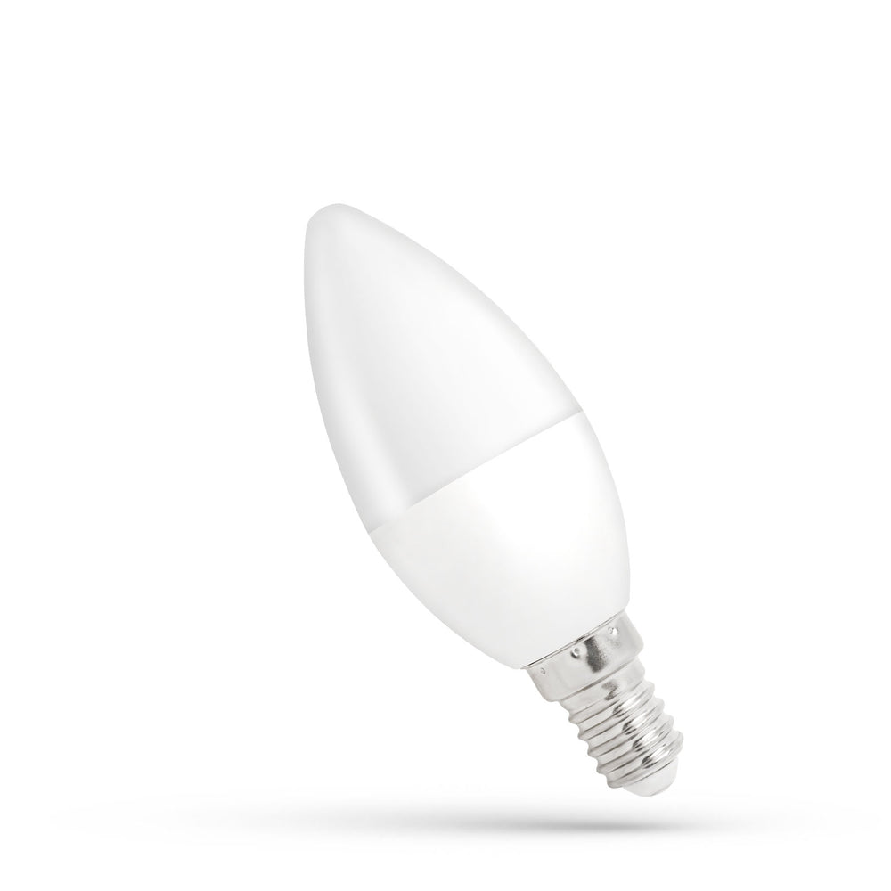 Spectrum LED candle lamp C37 E14 230V 4W warm white, 3000K, 320 lumens, 200° beam angle, non-dimmable