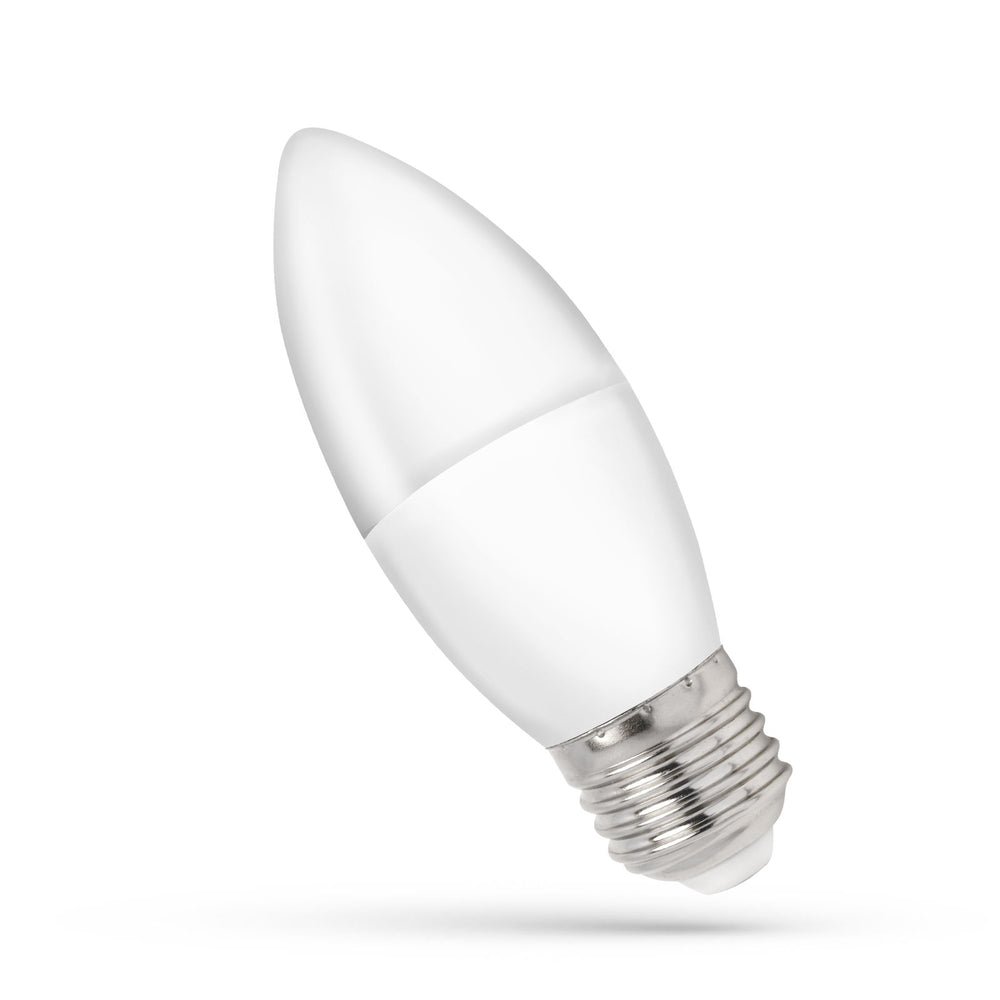 Lampada a candela LED Spectrum E27 bianco caldo 4W 3000K, 320 lumen, IP20, 230V, non dimmerabile, applicazione interna