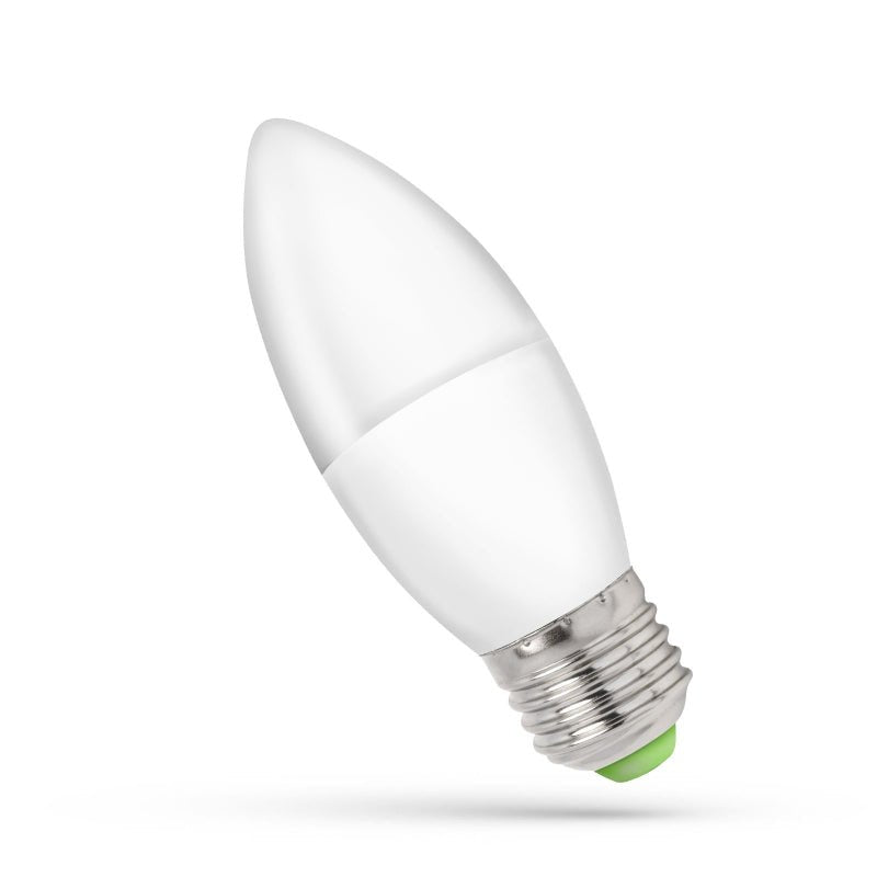 Lampada a candela a LED Spectrum C37 E27 bianco caldo 3000K 6W 520 lumen 160° - perfetta atmosfera in casa