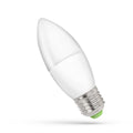 Lampada a candela a LED Spectrum C37 E27 bianco caldo 3000K 6W 520 lumen 160° - perfetta atmosfera in casa