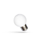 Lampada Spectrum LED a sfera G45 E27 RGB, 230V, 1W, 260° angolo, lunga durata, 400 lumen, non dimmerabile, uso interno