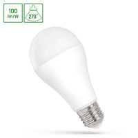 Spectrum LED lamp E27 15W 3000K warm white with 1500 lumens and 270° light beam for indoor use