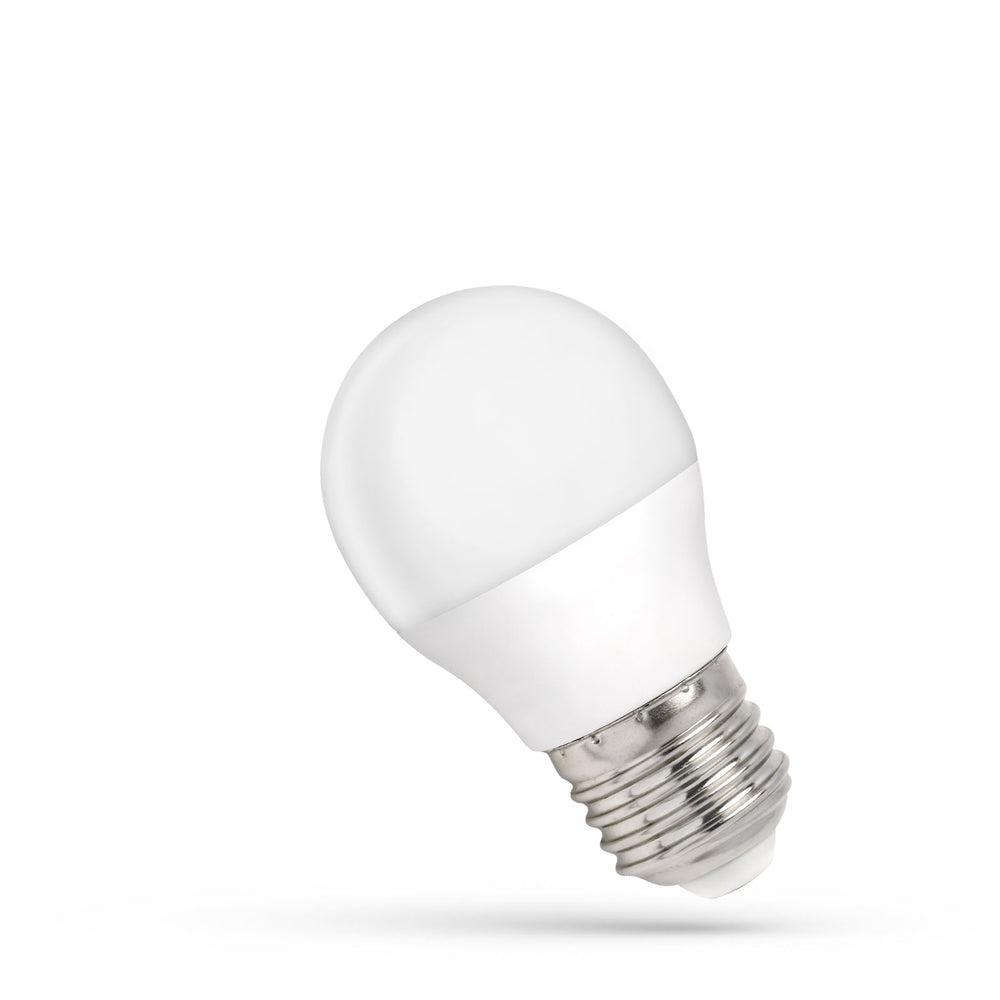 Spectrum led bulb g45 e27 6w 540 useful lumen 4000K natural white 160 degree ip20 non-dimmable indoor