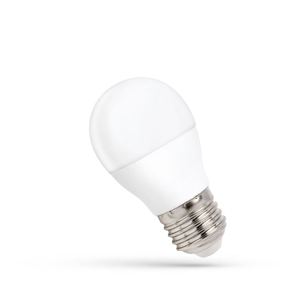 Lampada a LED Spectrum G45 E-27 230V 8W 710 lumen 3000K luce calda bianca angolo radiante 160° 17000h