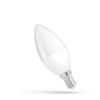 Spectrum LED candle bulb C37 E-14 8W 3000K warm white, 710 lumens, 160° beam angle, IP20, ideal mood lighting
